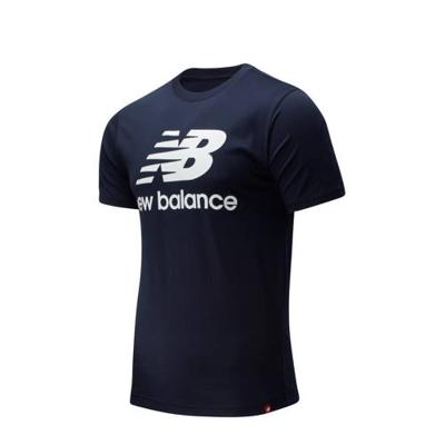 New Balance T-shirt donkerblauw/wit