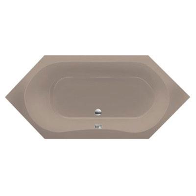 Ligbad Inbouw Xenz Lucia Hoekbad 1-2 Persoons Duobad 80x180x44cm Acryl Klei Mat met Poten