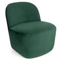 Studio Zondag Clare fauteuil flow samt 40 dark green