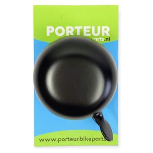 Porteur Bel Porteur ding dong groot mat zwart