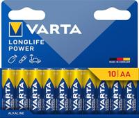 VARTA Longlife Power, Alkalinebatterij, AAA, Micro, LR03, 1,5V, 12+4-pack