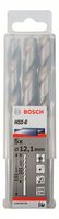 Bosch Accessoires Metaalboren HSS-G, Standard 12,1 x 101 x 151 mm 5st - 2608585538