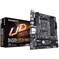 Gigabyte B450M DS3H WIFI - 1.0 Moederbord Socket AMD AM4 Vormfactor Micro-ATX Moederbord chipset AMD® B450 - thumbnail