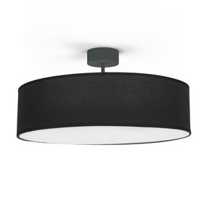 Nowodvorski Zwarte plafondlamp Violet Ø 50cm 7961