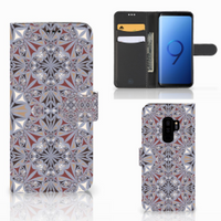 Samsung Galaxy S9 Plus Bookcase Flower Tiles