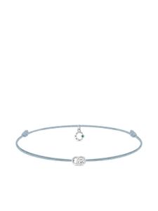 Courbet bracelet Let's Commit en or blanc recyclé 18ct serti de diamants créés en laboratoire - Argent