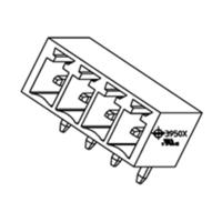 Molex 395121002 Printklem 1 stuk(s)