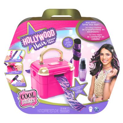 Cool Maker , Hollywood Hair Extension Maker met 12 aanpasbare extensions en accessoires, voor kinderen vanaf 8 jaar
