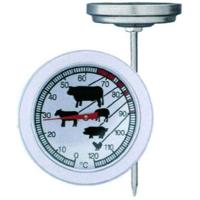 Vleesthermometer RVS Wit Waterdicht
