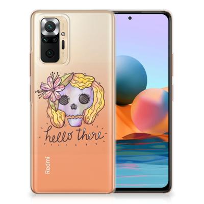 Silicone Back Case Xiaomi Redmi Note 10 Pro Boho Skull Silicone Back Case Xiaomi Redmi Note 10 Pro Boho Skull