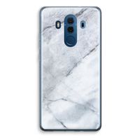 Witte marmer: Huawei Mate 10 Pro Transparant Hoesje - thumbnail