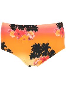 Amir Slama short de bain Ilha de Hibiscus à imprimé abstrait - Multicolore