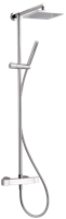 Pure Design Ebro Douche opbouwset Thermostatisch Chroom