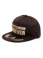 Mastermind World casquette Forever à slogan brodé - Marron