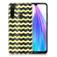 Xiaomi Redmi Note 8T TPU bumper Waves Yellow - thumbnail