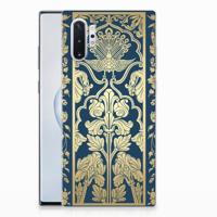 Samsung Galaxy Note 10 Plus TPU Case Beige Flowers