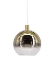 Artdelight Ø 40cm hanglamp Rosario met goud glas HL 202-40 GO - thumbnail