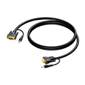 Procab CLV115 Classic SVGA-mini-jack - SVGA-mini-jack 15m