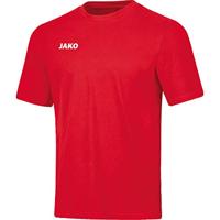JAKO - Basis Van Het T-Shirt, Uniseks-Volwassene, Rood, L