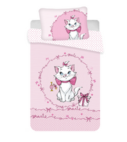 Disney Aristocats Baby Dekbedovertrek Marie - 100 x 135 cm - Katoen - thumbnail