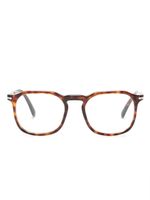 Persol lunettes de vue rectangulaires - Marron