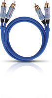 Oehlbach: BEAT! Stereo RCA Kabel 0,5m - Blauw