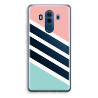 Strepen pastel: Huawei Mate 10 Pro Transparant Hoesje - thumbnail