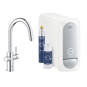 GROHE blue home Keukenkraan - uittrekbare c uitloop - chroom 31541000