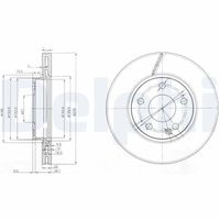 Remschijf BG3845C - thumbnail