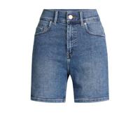 WE Fashion Blue Ridge high waist slim fit short vintage blue