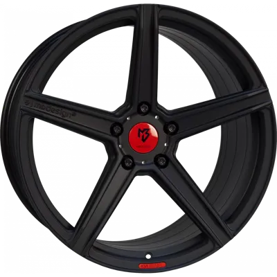 mbDESIGN KV1S DC Zwart stumpfmatt