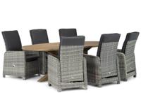 Garden Collections Bello/Boston 240 cm ovaal dining tuinset 7-delig
