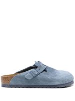 Birkenstock chaussons Boston en daim - Bleu