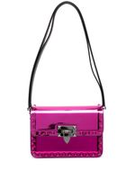 Valentino Garavani sac porté épaule en cuir à ornements Rockstud - Rose