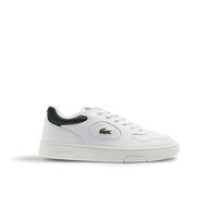 Lacoste Lineset heren Sneaker, Wit/Groen, 45 EU