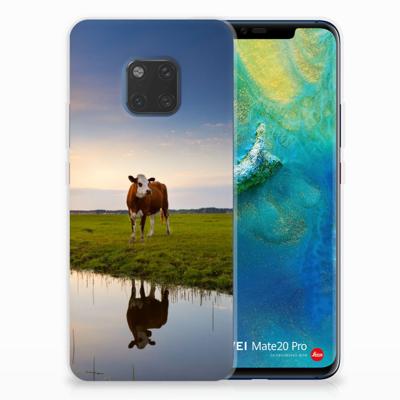 Huawei Mate 20 Pro TPU Hoesje Koe Huawei Mate 20 Pro TPU Hoesje Koe