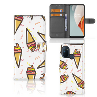 OnePlus Nord N100 Book Cover Icecream - thumbnail