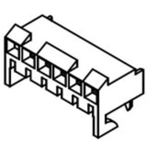 Molex 9484038 Female behuizing (board) Inhoud: 1 stuk(s)