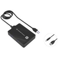 Conceptronic HUBBIES11B laptop dock & poortreplicator USB 3.2 Gen 1 (3.1 Gen 1) Type-A Zwart - thumbnail