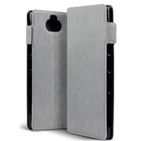 Qubits - slim wallet hoes - Sony Xperia 10 Plus - Grijs