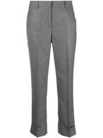 Incotex pantalon de tailleur à coupe slim - Gris - thumbnail