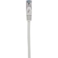 Renkforce RF-5047494 RJ45 Netwerkkabel, patchkabel CAT 6A S/FTP 0.50 m Grijs Snagless, Vlambestendig 1 stuk(s) - thumbnail