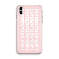 Hotline bling pink: iPhone XS Tough Case - thumbnail