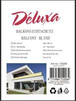 Balkondoek - Geel/Wit Extra sterk - 500cm x 90cm