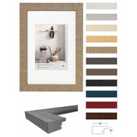 walther+ design HO440W Wissellijst Papierformaat: 40 x 40 cm Wit, Beige - thumbnail