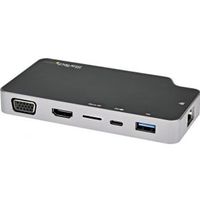 StarTech.com CDP2HVGUASPD notebook dock & poortreplicator Bedraad USB 3.2 Gen 2 (3.1 Gen 2) Type-C Z