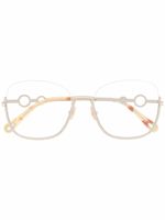 Chloé Eyewear lunettes de vue Sofya à monture oversize - Or