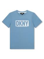 Dkny Kids T-shirt met logoprint - Blauw
