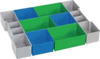 L-BOXX Indelings-set | B378xD313xH65 mm | blauw/groen/grijs | Blauw/groen/grijs | 1 stuk - 6000010093 6000010093