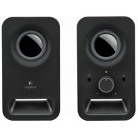 Logitech - Z150 Stereo Speakers - Midnight Black